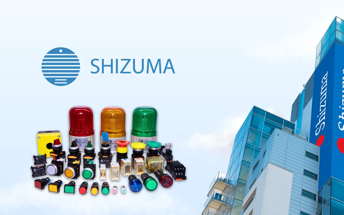 Đèn báo, nút nhấn và rơ le Shizuma