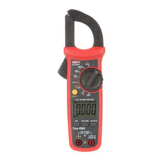 Ampe kìm Uni-T UT202A+ (AC 600A, TrueRMS, NCV)