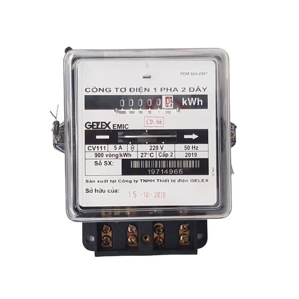 Công tơ điện 1 Pha CV111 5/6A