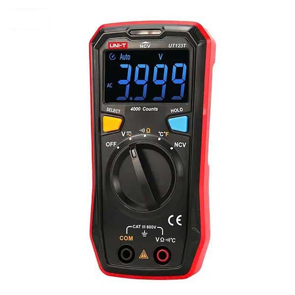 Đồng hồ vạn năng Uni-T UT123T (600V, 300℃, NCV, Auto)