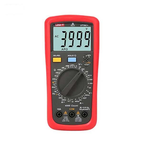 Đồng hồ vạn năng Uni-T UT39C+ (1000V, 10A, 1000℃, NCV)