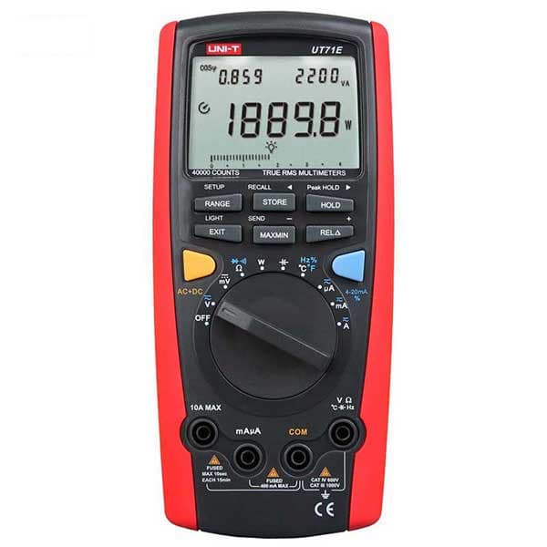 Đồng hồ vạn năng Uni-T UT71E (1000V, 10A, TrueRMS, 0.025%)