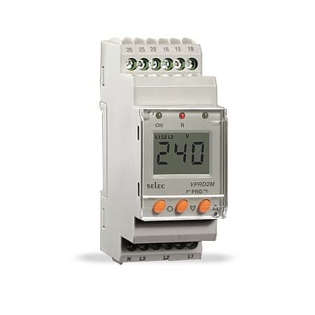 Rơ le bảo vệ điện áp Selec VPRD2M-BL (127-288V)