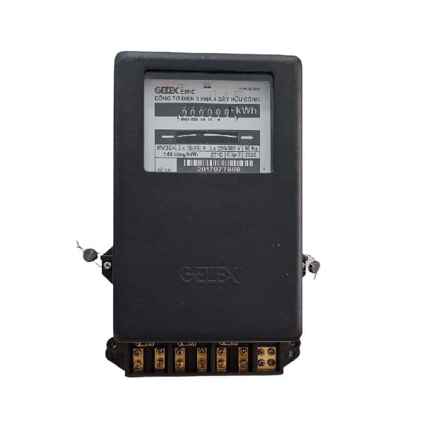 Công tơ điện 1 Pha EMIC CV140 10(40)A