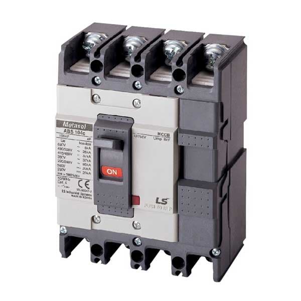 MCCB LS ABS104c 125A 4P 42kA