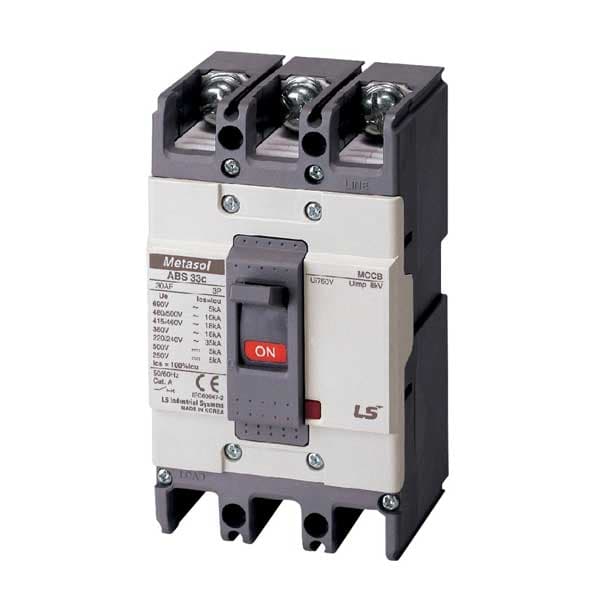 MCCB LS ABS33c 5A 3P 14kA