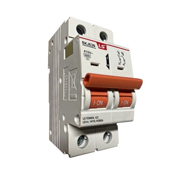 MCB LS BKJ63N 20A 2P 6kA