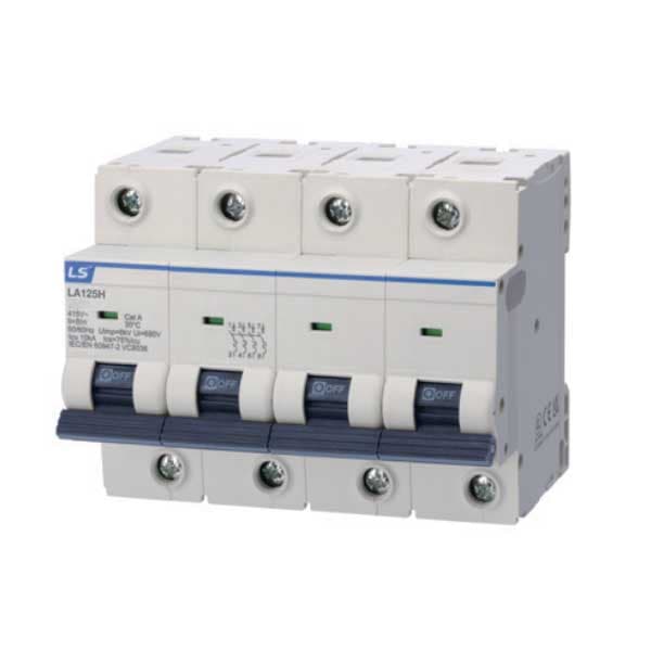 MCB LS LA125H 125A 4P 10kA