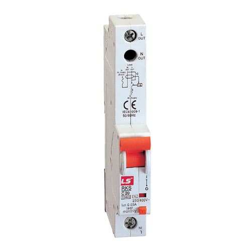 CB chống giật LS RKS 32A 1P+N 30mA 10kA