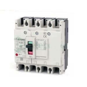 MCCB Mitsubishi NF125-HV 4P 100A 50kA