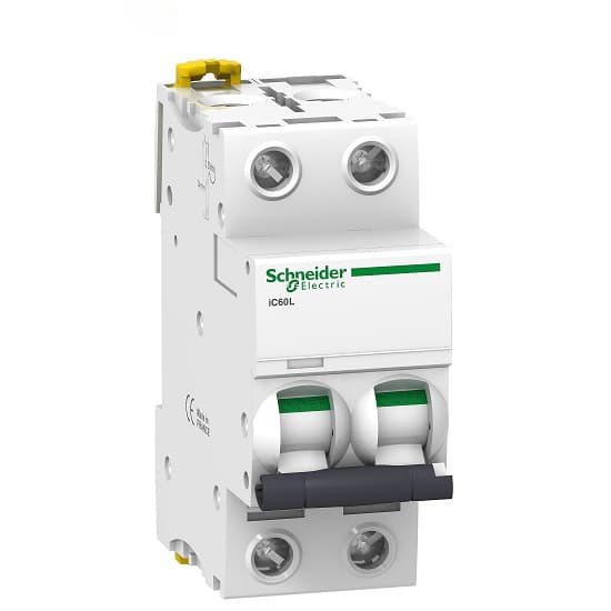 MCB Schneider A9F94263 63A 15kA 2P