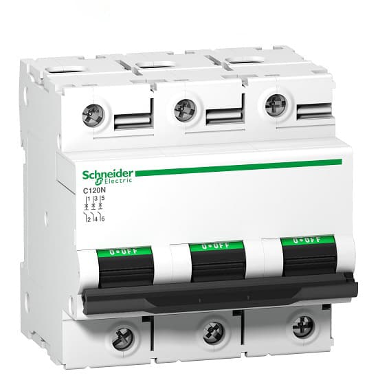 MCB Schneider A9N18369 125A 10kA 3P