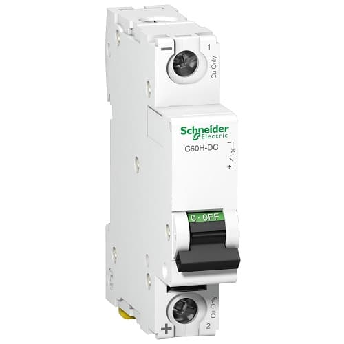 MCB DC Schneider A9N61501 1A 250VDC 1P