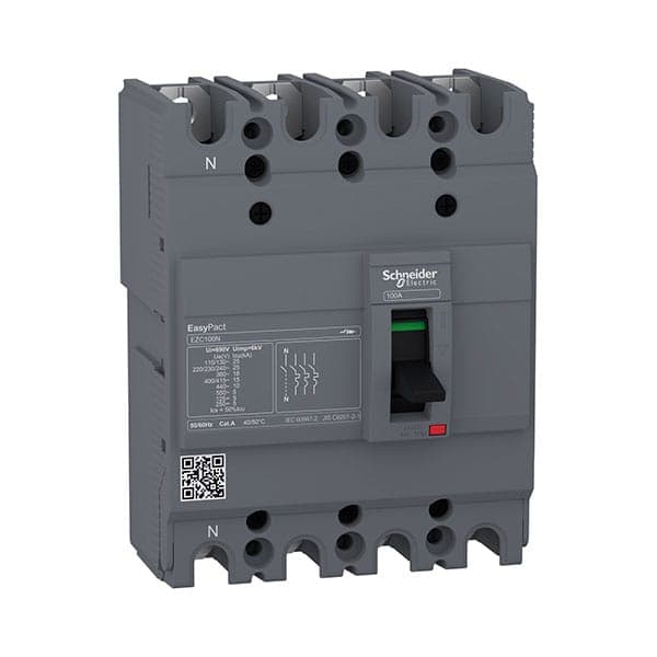 MCCB Schneider EZC100N4080