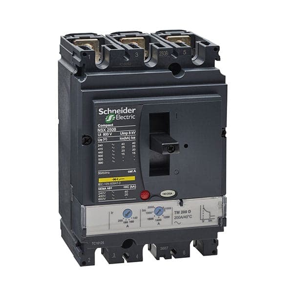 MCCB Schneider LV431111 200A 25kA