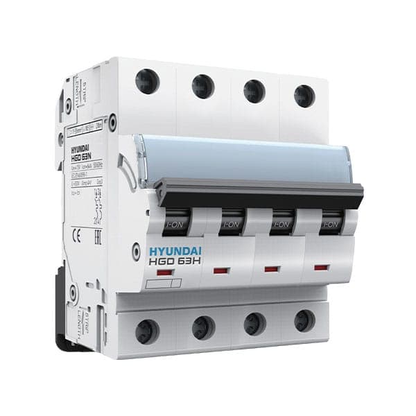 MCB Hyundai HGD63H 4P 32A 10kA