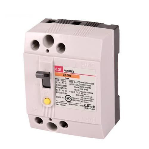 CB chống giật LS 32GRc 20A 2P 30mA 1.5kA