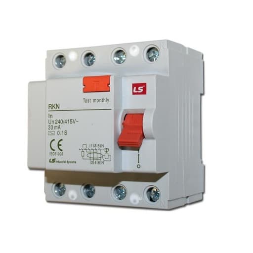 CB chống rò LS RKN 63A 3P+N 30mA