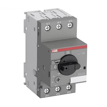 CB bảo vệ động cơ ABB MS116-10 (6.30-10A) 4kW