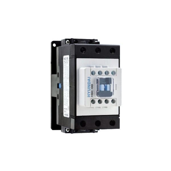 Contactor Hyundai HGC100 22NS D24 24VDC 100A 55KW 2NC+2NO